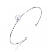 Jonc ouvert Style PANDORA Perle tranquille - SCB168