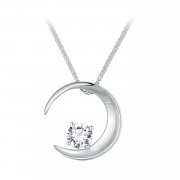 Collier lune de style Pandora - BSN311