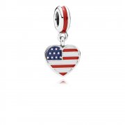 PANDORA - Cœur des États-Unis, émaux divers - 791548ENMX - Charms