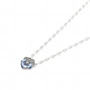 Pendentif Collier Fleur de Pensée Bleue PANDORA - 390770C01