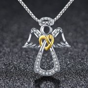 Collier Style PANDORA Ange gardien - SCN123