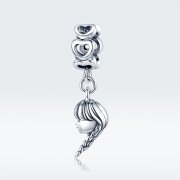 Charm Pendant Style PANDORA Mère et fille - BSC276