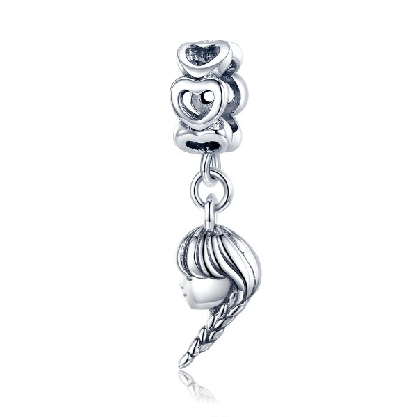 Charm Pendant Style PANDORA Mère et fille - BSC276