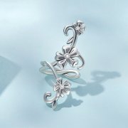 Pince d'oreille au style Pandora avec motif - SCE1512