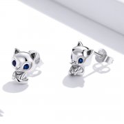 Clous d'Oreilles Style PANDORA Beau renard - SCE1084