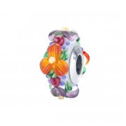 Charm espaceur Style PANDORA Fleurs colorées - SCC1720