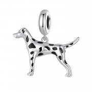 Pendentif Dalmatien de style Pandora - BSC798