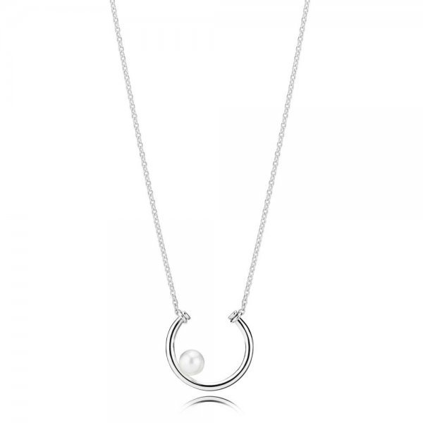 Collier Perles Contemporaines en Argent PANDORA France - 397526P