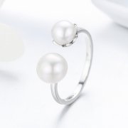 Bague Ouverte Style PANDORA Amoureux de l'amour - SCR192