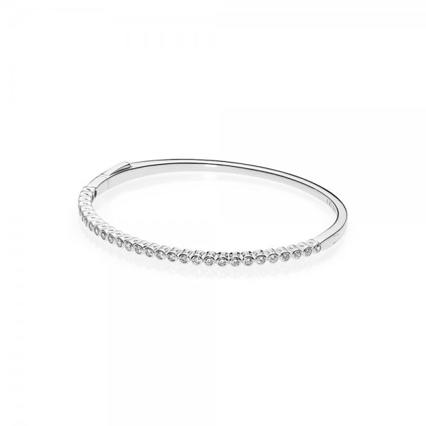 PANDORA - Jonc en Argent, Brillant séduisant - 590531CZ