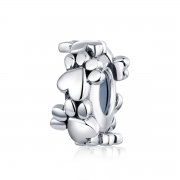 Charm espaceur Style PANDORA sweet Hearts - SCC1504