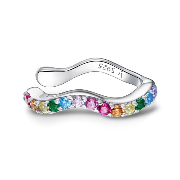 Clip d'oreille arc-en-ciel - SCE894