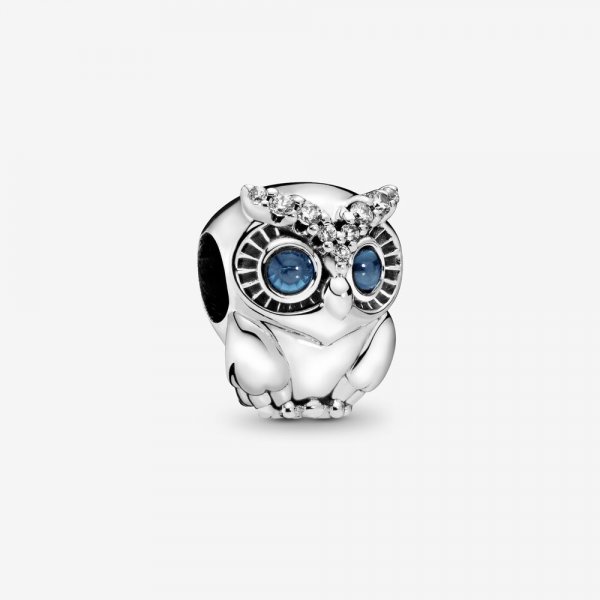 Charm PANDORA Chouette Scintillant 798397NBCB