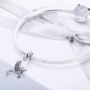 Charm Pendant Style PANDORA Mémoire de licorne - SCC704