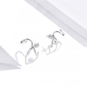 Clous d'Oreilles Style PANDORA Ligne simple - SCE986
