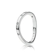 Bague Gouttelettes Tourbillonnantes PANDORA France - 197113CZ