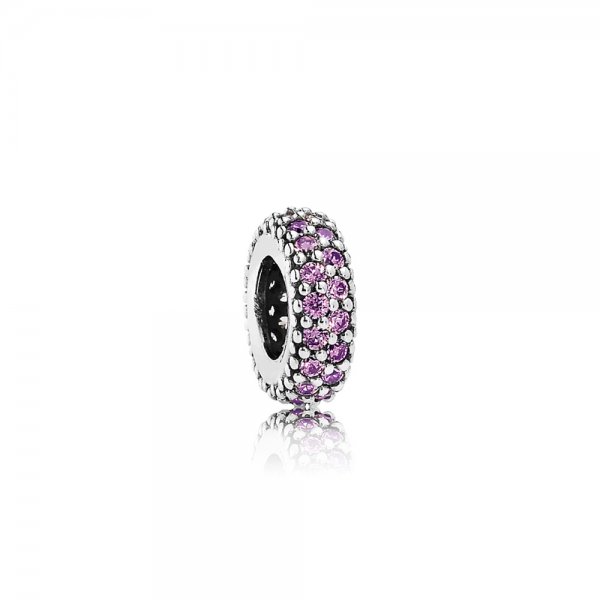 PANDORA - Espaceur Violette Pavée - 791359CFP