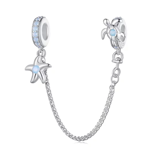 (image pour) Chaîne de sécurité style Pandora monde sous-marin - BSC870
