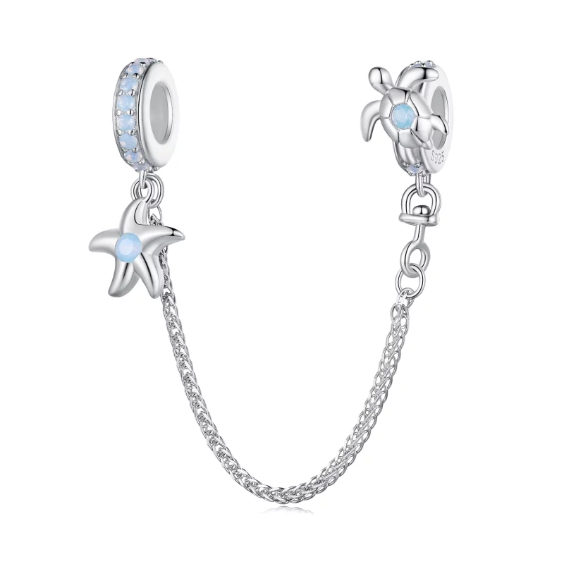 (image pour) Chaîne de sécurité style Pandora monde sous-marin - BSC870