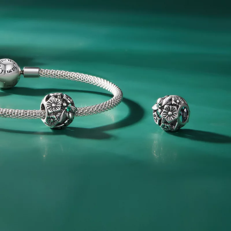 (image pour) Charm d'abeille chanceuse de style Pandora - SCC2525 - Afficher 4