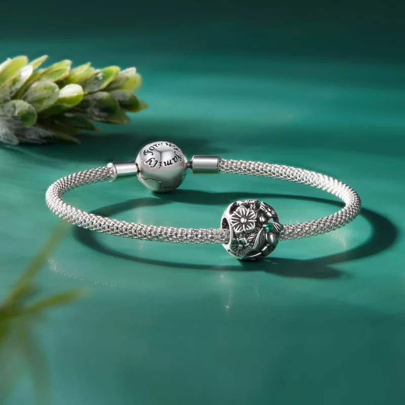 (image pour) Charm d'abeille chanceuse de style Pandora - SCC2525 - Afficher 5