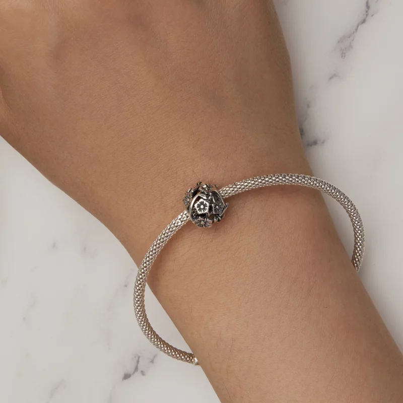 (image pour) Charm d'abeille chanceuse de style Pandora - SCC2525 - Afficher 7