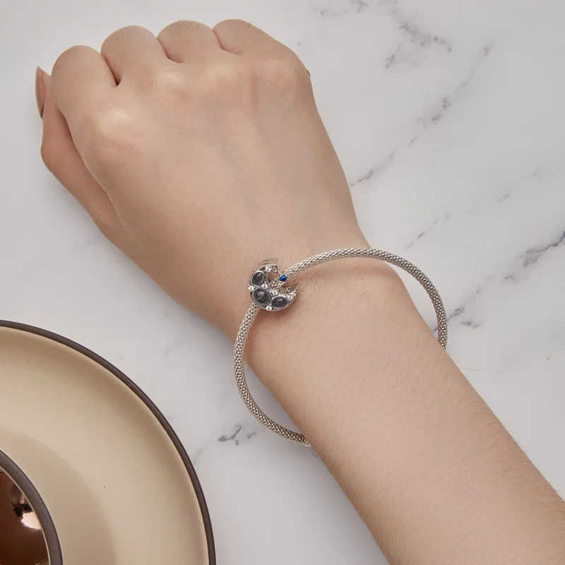 (image pour) Charm de style Pandora en forme de lune - BSC872 - Afficher 6