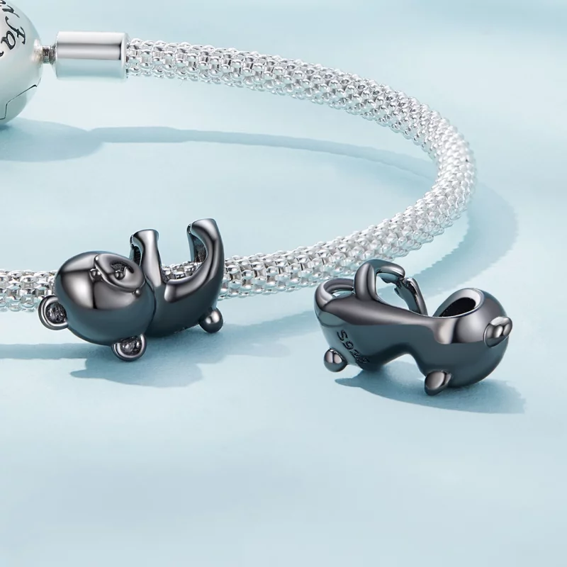 (image pour) Charm de style Pandora en forme de petit ours - SCC2508 - Afficher 4