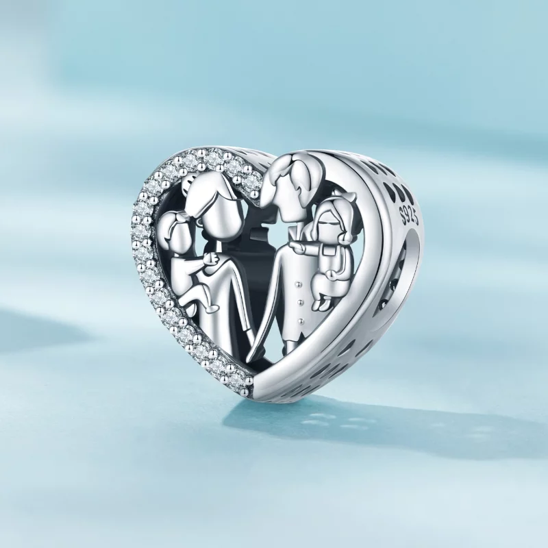 (image pour) Charm de style Pandora pour la famille - SCC2514 - Afficher 2