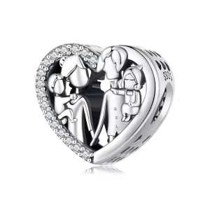 (image pour) Charm de style Pandora pour la famille - SCC2514