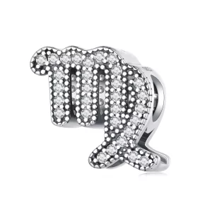 (image pour) Charm de style Pandora pour le signe du zodiaque Vierge - SCC2516-6
