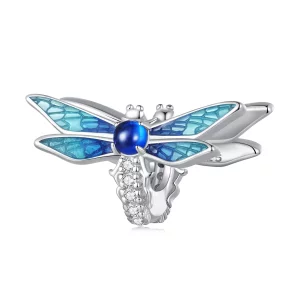 (image pour) Charm délicat de libellule de style Pandora - BSC859