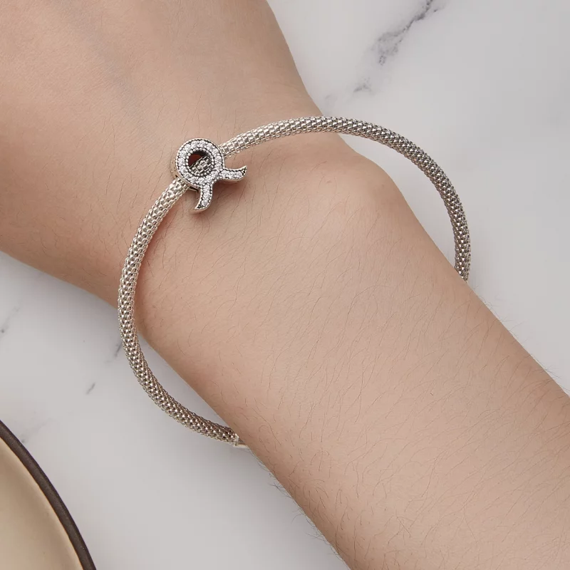 (image pour) Charm Pandora Style Taureau Chanceux du Zodiaque - SCC2516-2 - Afficher 6