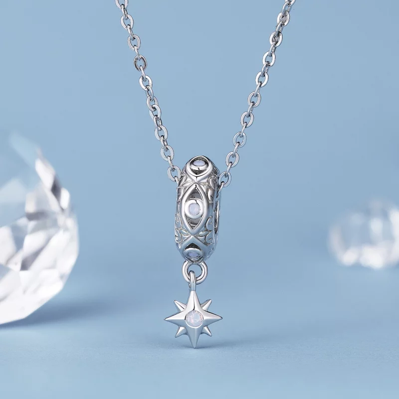 (image pour) Charm Pandora Style à Étoile d' - Afficher 2