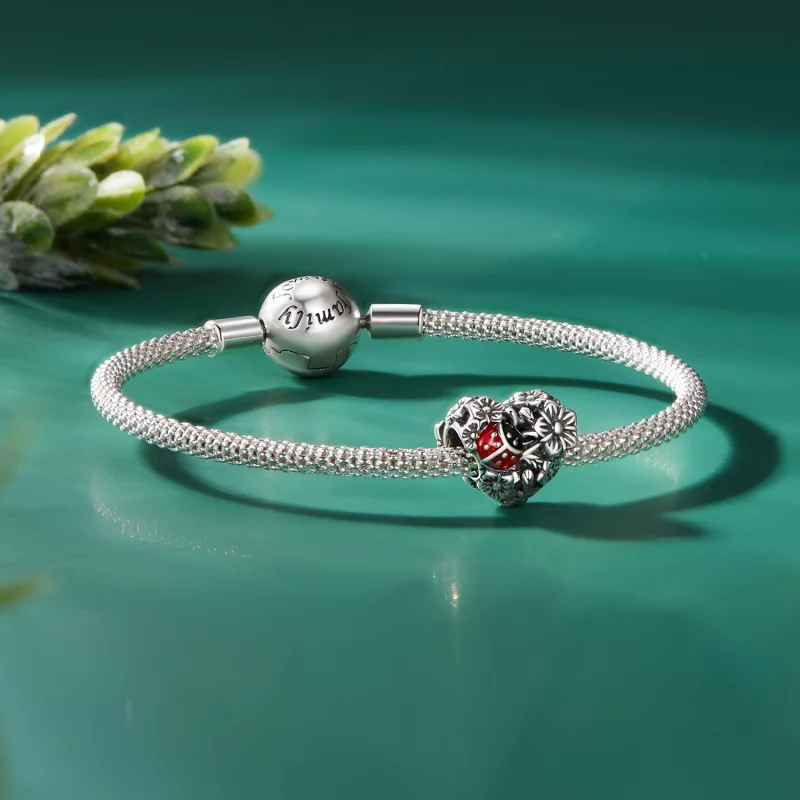 (image pour) Charme coccinelle chanceuse de style Pandora - SCC2524 - Afficher 5