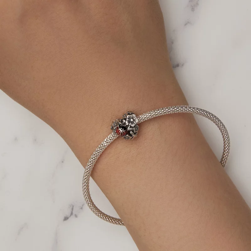 (image pour) Charme coccinelle chanceuse de style Pandora - SCC2524 - Afficher 7