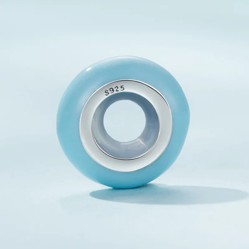 (image pour) Charme d'espacement en gel de silice de style Pandora - SCC1450-GB - Afficher 3