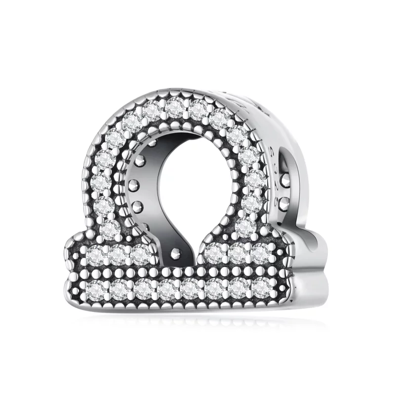 (image pour) Charme de zodiaque chanceux Libra de style Pandora - SCC2516-7