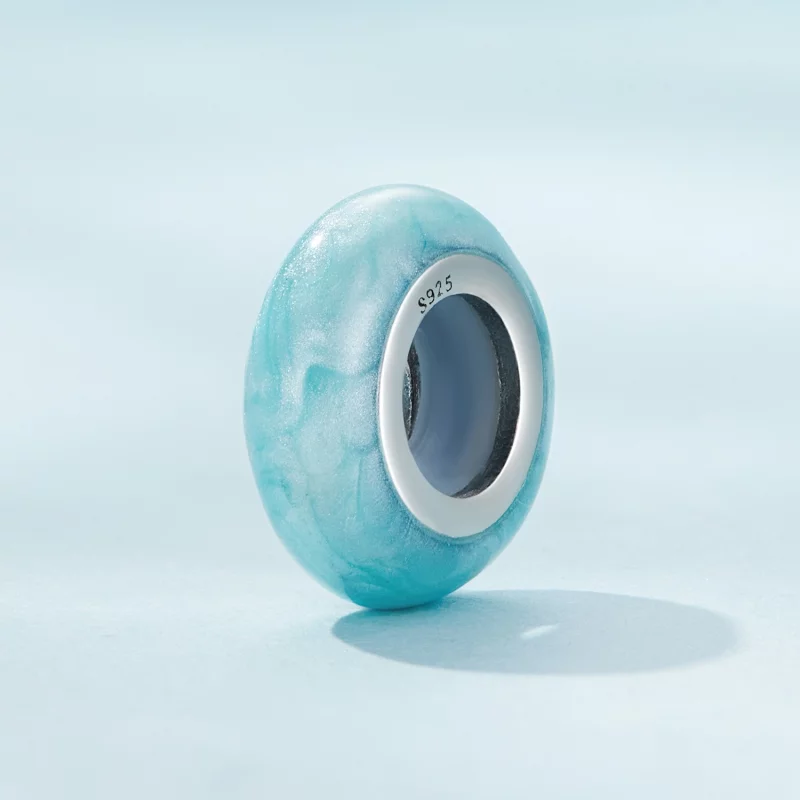 (image pour) Charme intercalaire en gel de silice de style Pandora - SCC1450-BGP - Afficher 2
