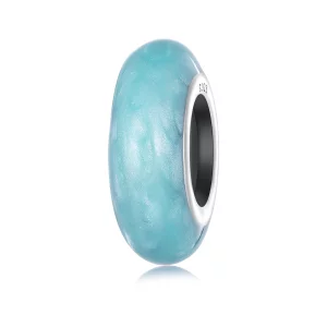 (image pour) Charme intercalaire en gel de silice de style Pandora - SCC1450-BGP