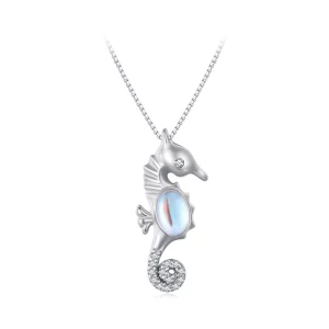 (image pour) Collier de style Pandora avec hippocampe - BSN332