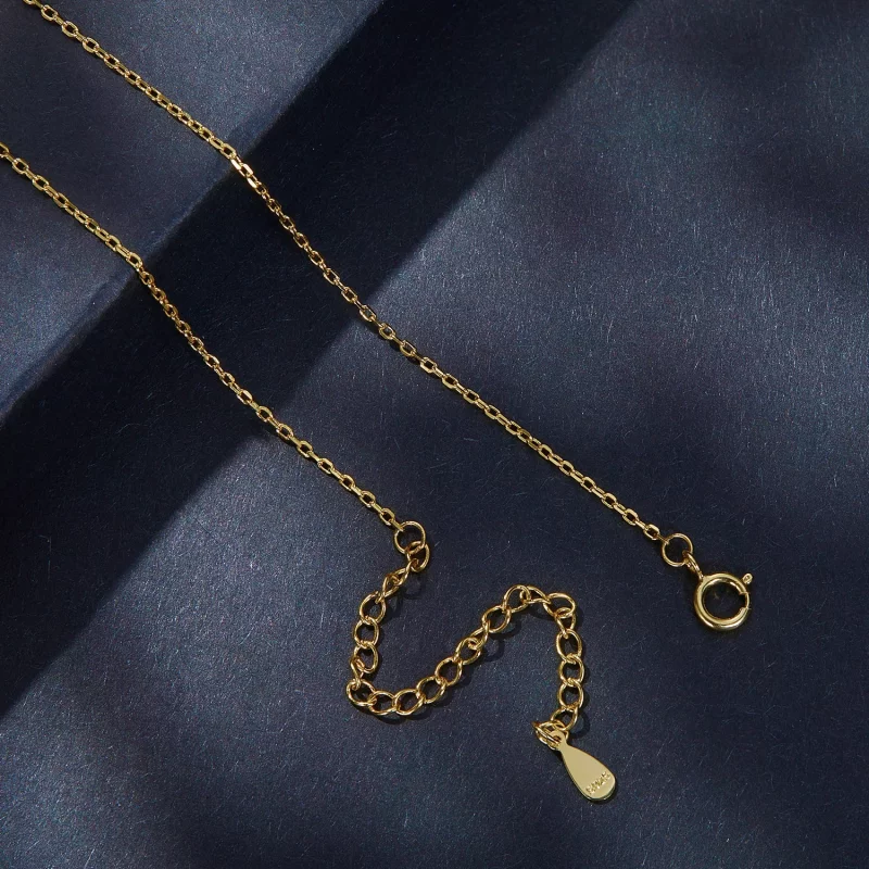 (image pour) Collier de style Pandora avec luxueux moissanite - MSN006-B - Afficher 5