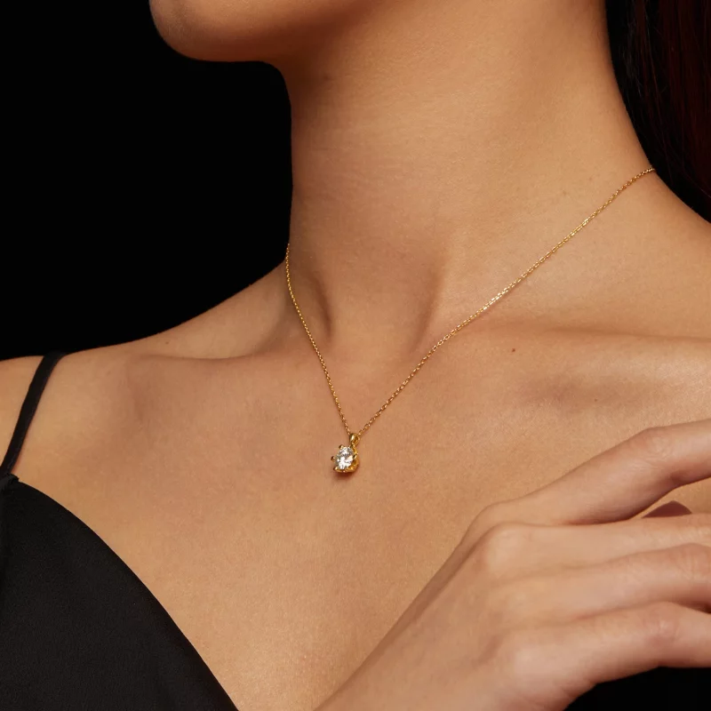 (image pour) Collier de style Pandora avec luxueux moissanite - MSN006-B - Afficher 8
