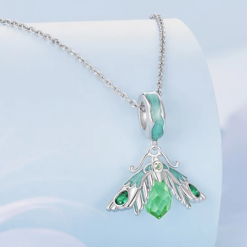 (image pour) Pendentif Charme de style Pandora en forme de papillon de nuit - BSC866 - Afficher 2