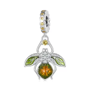 (image pour) Pendentif Charme en forme de citron et abeille de style Pandora - BSC882