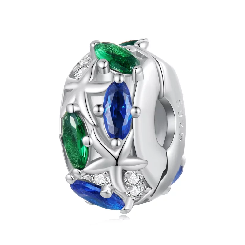 (image pour) Pince en forme d'étoile de mer de style Pandora - BSC847