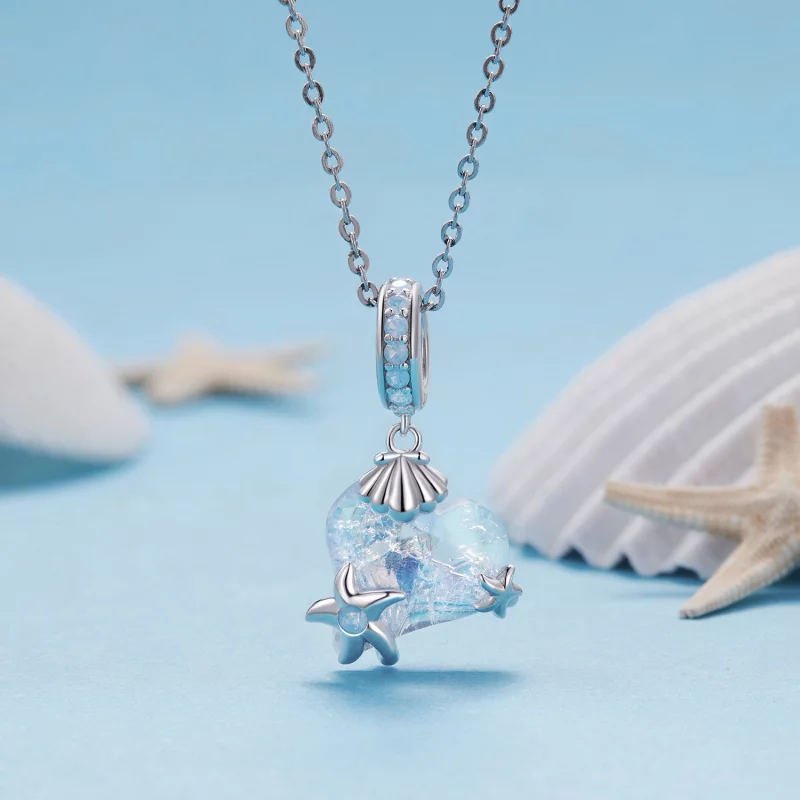 (image pour) Style Pandora Le Charme Pendentif Monde Sous-Marin - BSC869 - Afficher 2
