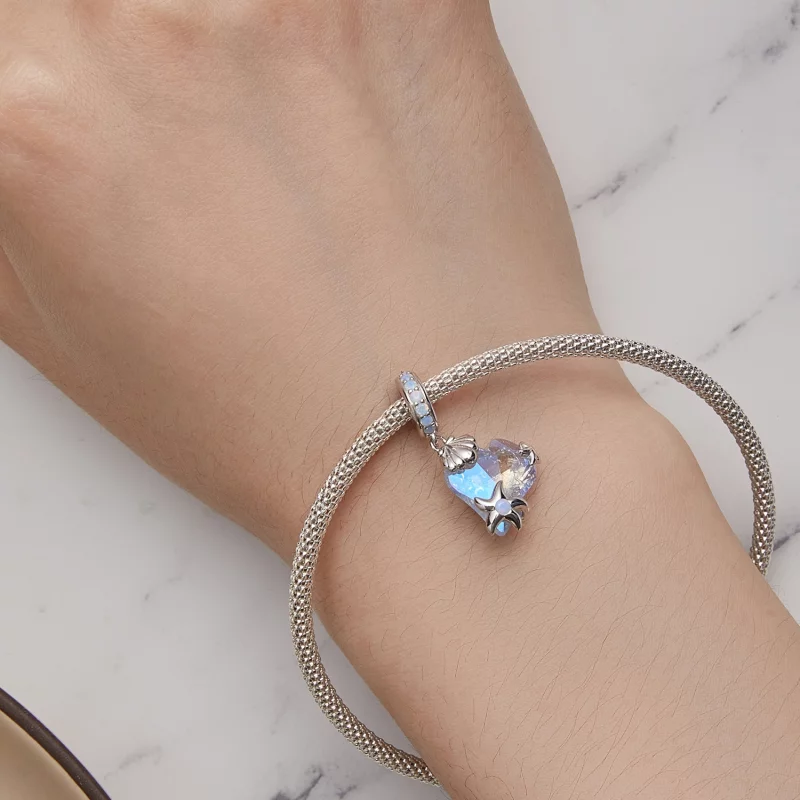 (image pour) Style Pandora Le Charme Pendentif Monde Sous-Marin - BSC869 - Afficher 6
