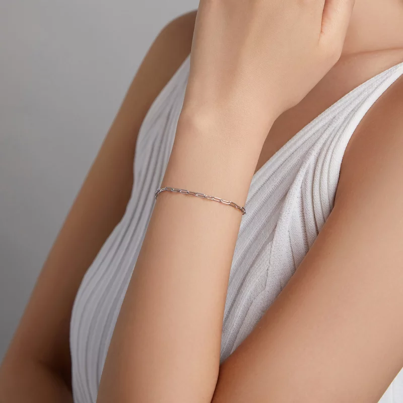 (image pour) Bracelet à chaîne de style Pandora - SCB221-A - Afficher 6
