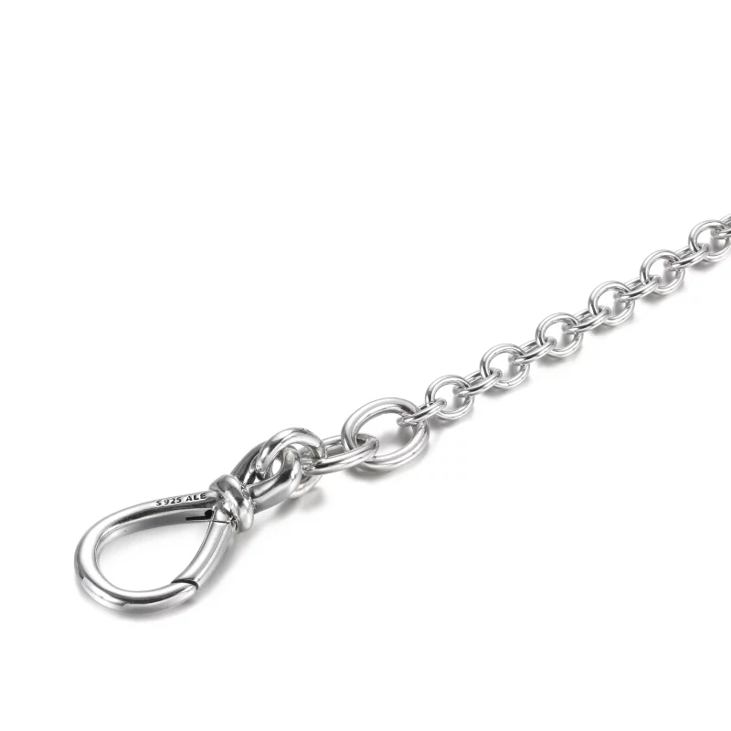 (image pour) Bracelet Chaîne PANDORA Nœud Infini Imposant - 598911C00 - Afficher 4